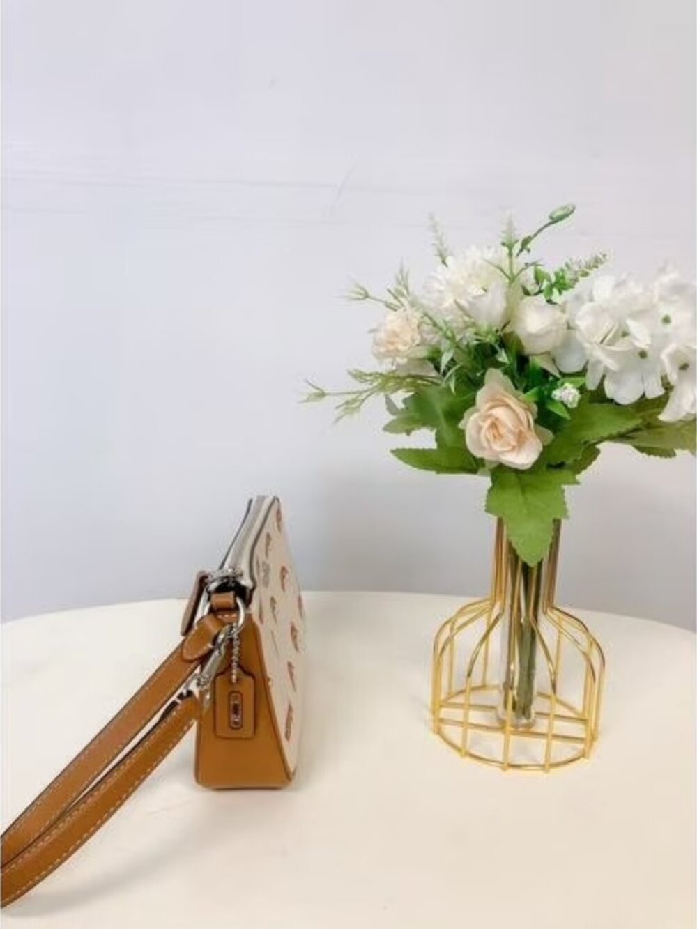 Coach CJ657 Nolita 19 With Rainbow Print IN Chalk Multi - Picture 5 of 5